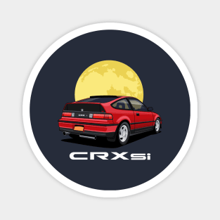 CRX SI Classic Car Magnet